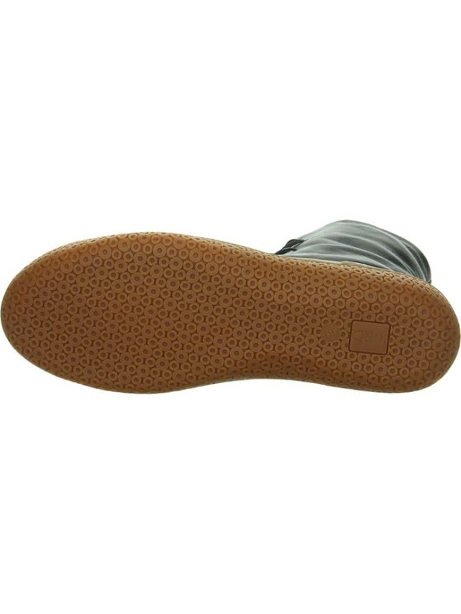 Think! Skórzane botki "Tjub" w kolorze czerwonym rozmiar: 36