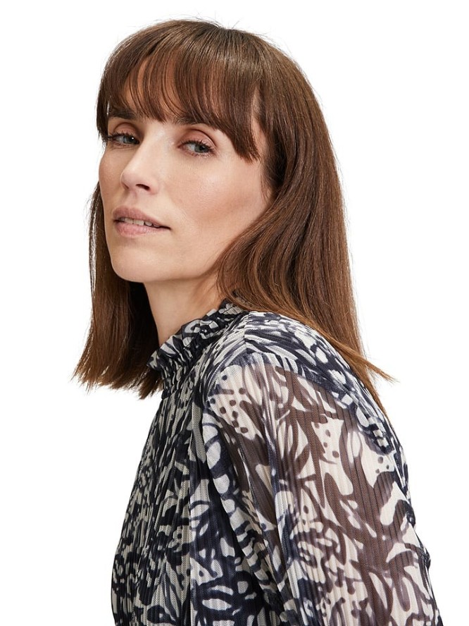 Betty Barclay Bluzka w kolorze granatowo-kremowym rozmiar: S