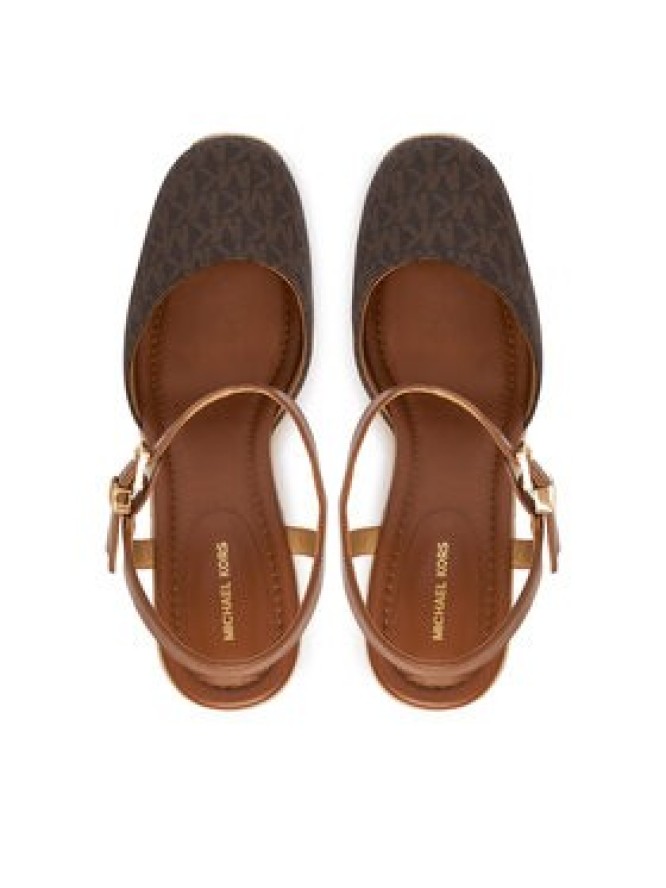MICHAEL Michael Kors Espadryle Kenzie 40R6KZMS2B Brązowy