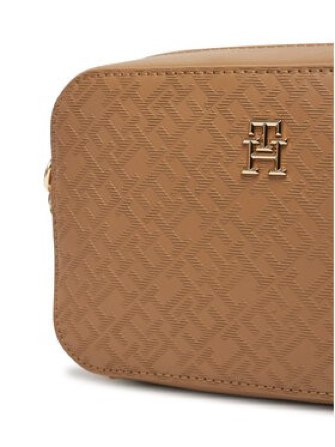 Tommy Hilfiger Torebka Th Distinct Camera Bag Mono AW0AW17221 Brązowy