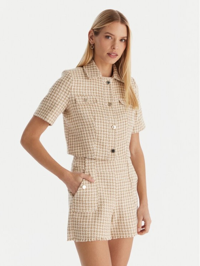 Morgan Bluzka 252-VENU.F Beżowy Regular Fit