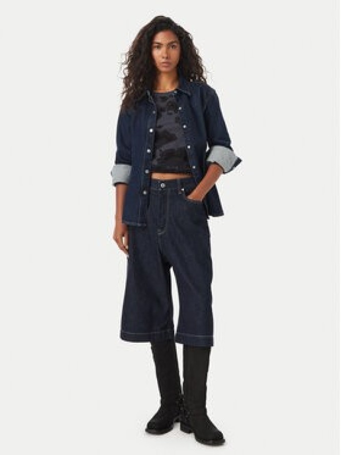 G-Star Raw Bermudy Patti D29024-D934 Granatowy Regular Fit