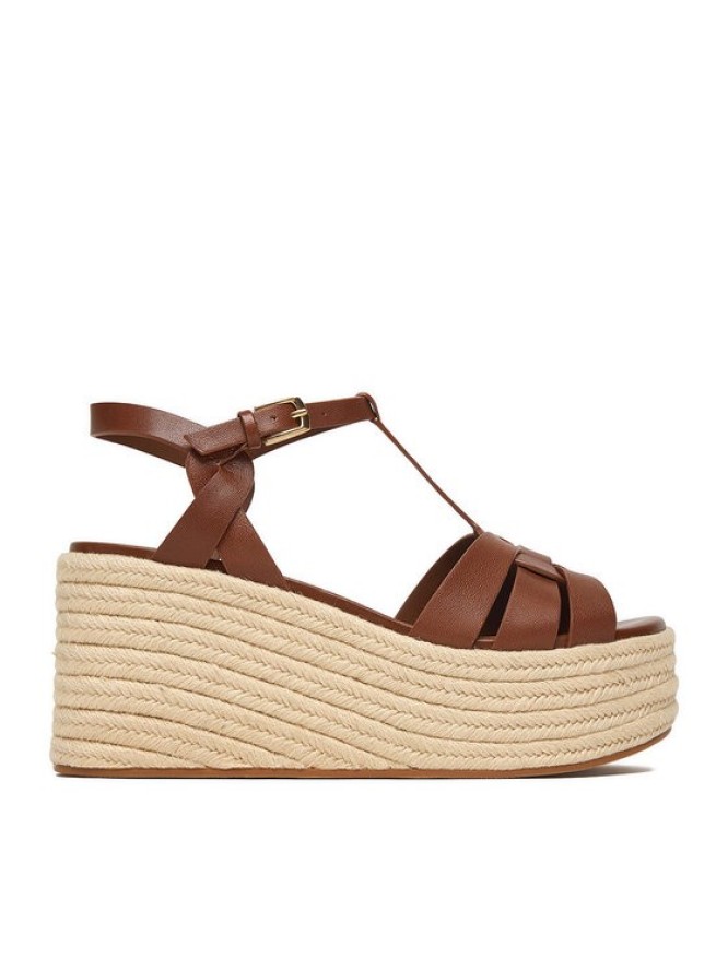 Badura Espadryle EO-AMARI-LT0228-26-805 Brązowy