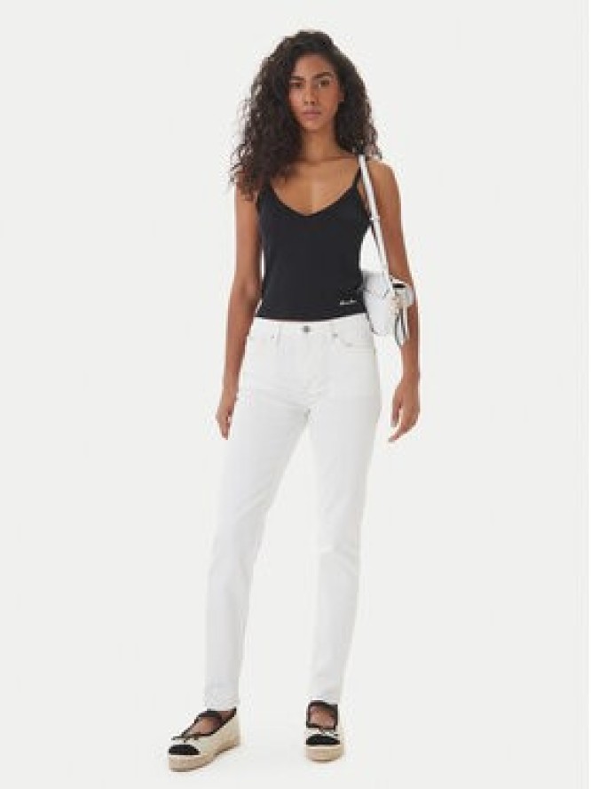 Guess Jeans Jeansy W6GA92 D7871 Biały Skinny Fit