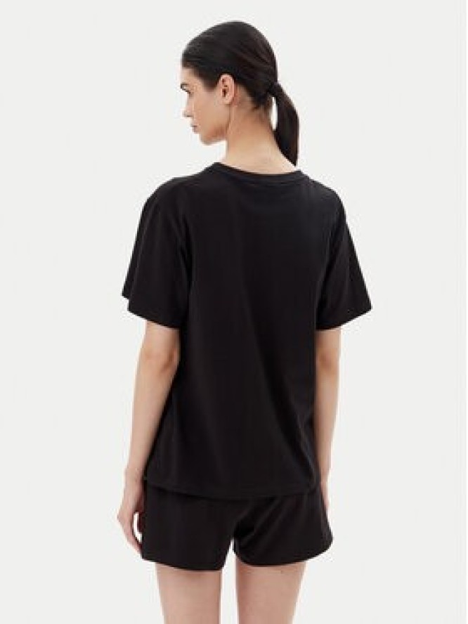 EA7 Emporio Armani T-Shirt 7W000029 AF10373 UC001 Czarny Loose Fit