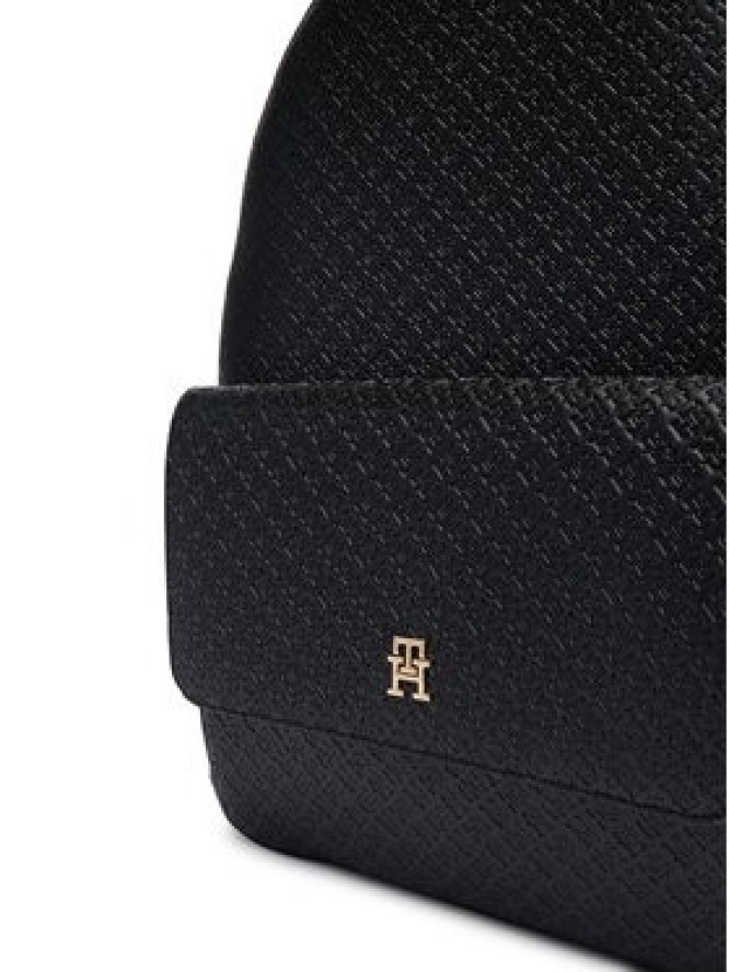 Tommy Hilfiger Plecak Th Icon Backpack Mono AW0AW19284 Czarny