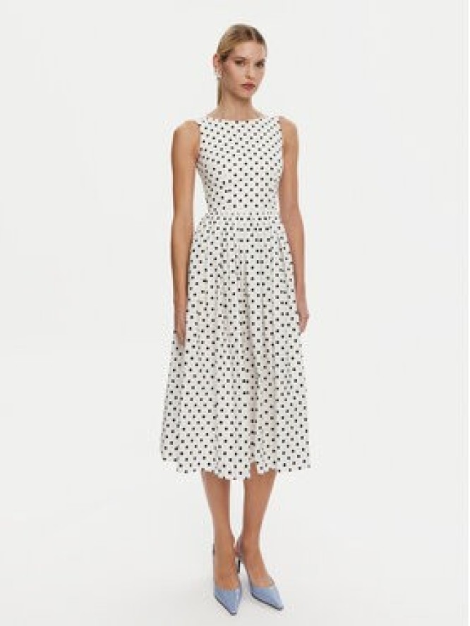 Dolce&Gabbana Sukienka codzienna F6JHVT HS5R7 Biały Regular Fit