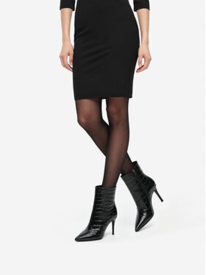 Eva Minge Botki EO-DEMI-GLC6303-6-320 Czarny