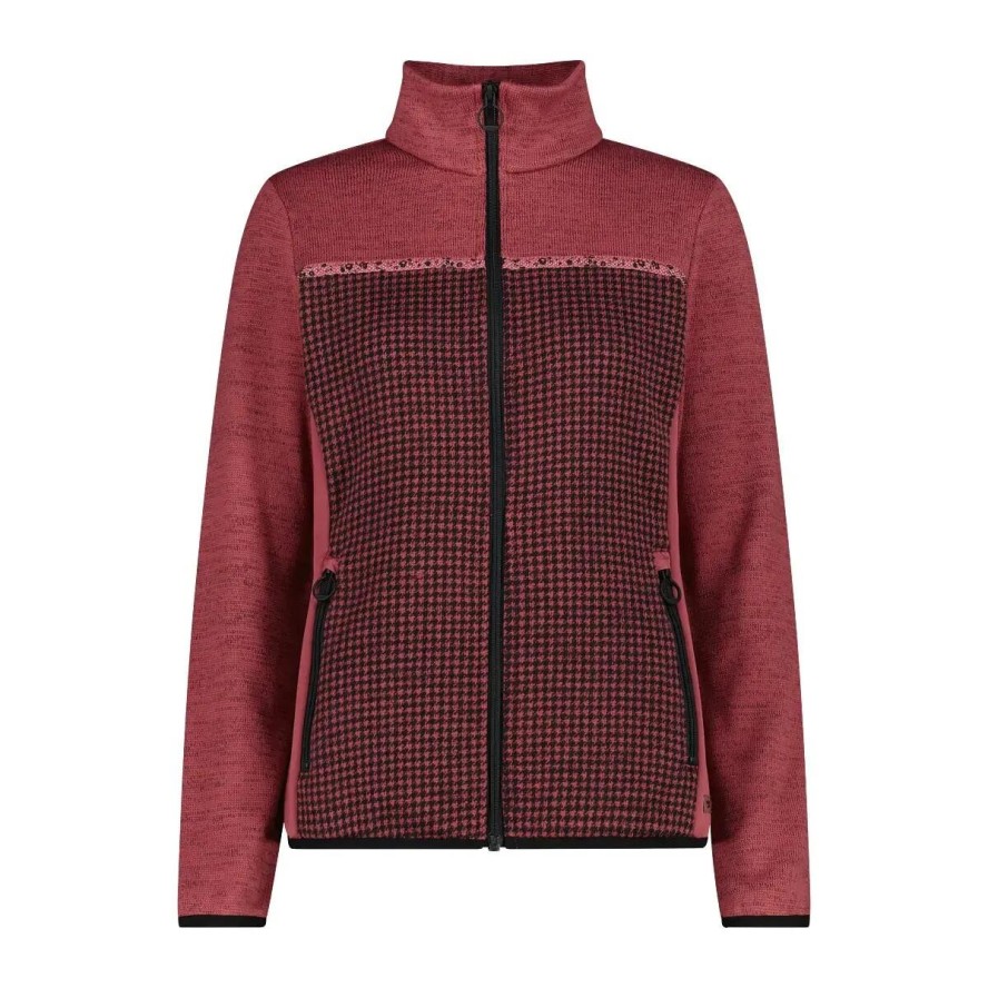 Damski polar z nadrukiem CMP Knit Tech