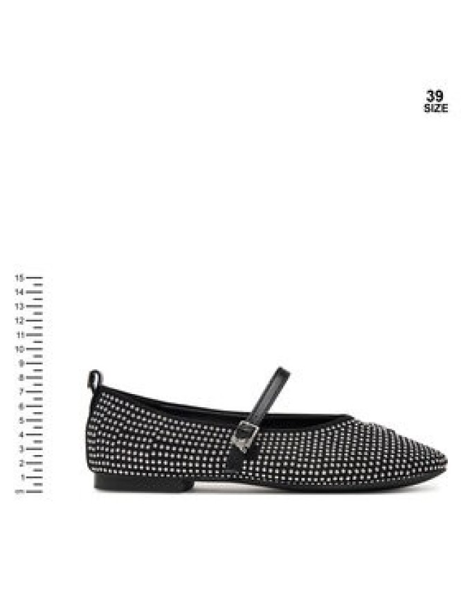 Patrizia Pepe Baleriny PPJ925.01 Czarny