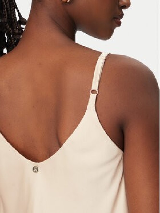 Rinascimento Top CFC0127685003 Beżowy Regular Fit