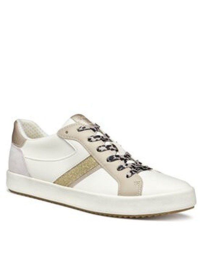 Geox Sneakersy D Blomiee D456HC 05422 C1R5A Biały