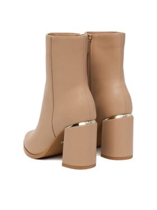 Nine West Botki CEO-JASMIN-01 Beżowy