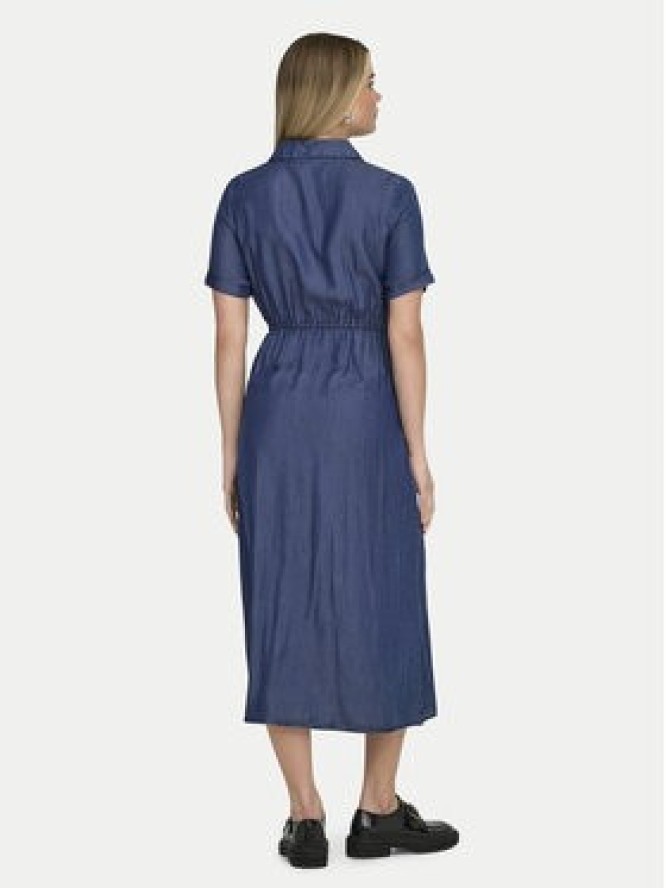 ONLY Sukienka jeansowa Charis 15363971 Granatowy Regular Fit