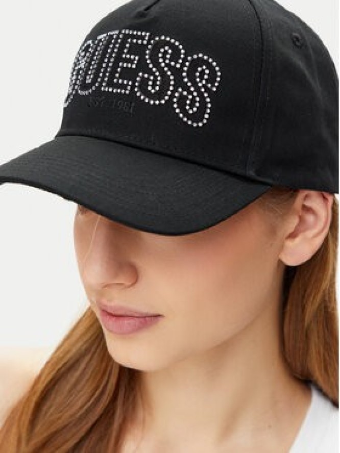 Guess Czapka z daszkiem W5GZ15 WEGD0 Czarny