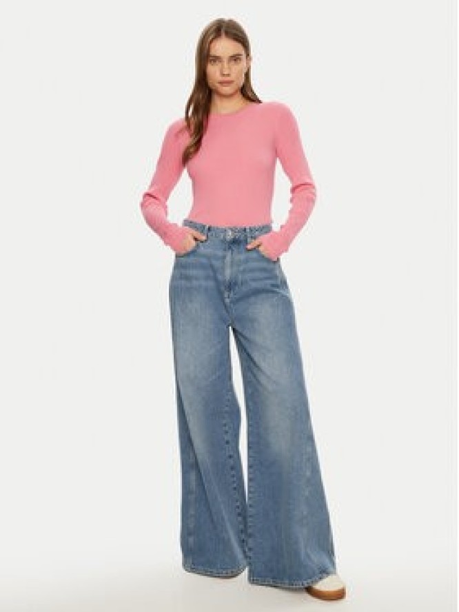 JJXX Sweter Jodi 12250072 Różowy Slim Fit