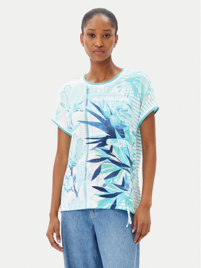 Olsen T-Shirt 11105047 Niebieski Regular Fit