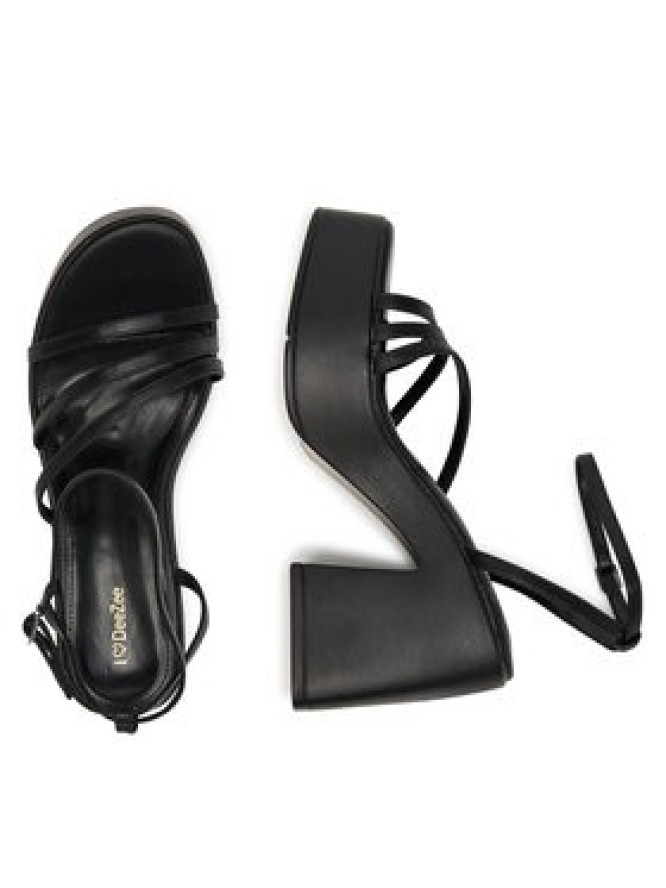 DeeZee Sandały 1021-11 Czarny