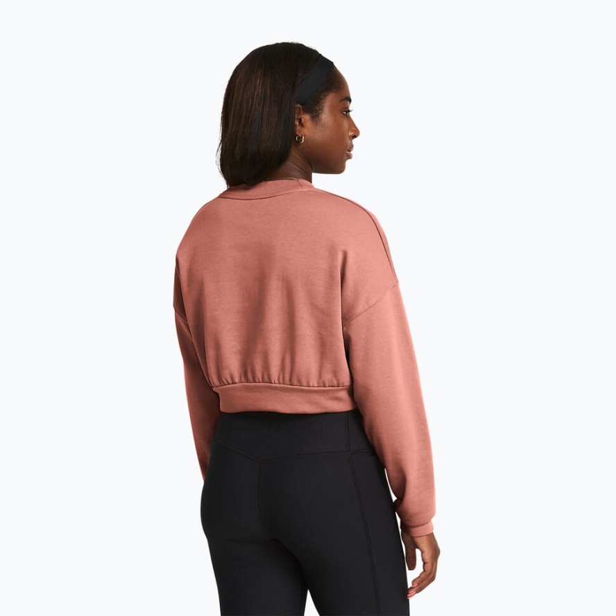 Bluza treningowa damska Under Armour Rival Terry Os Crop Crew