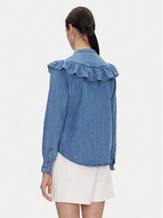 Pepe Jeans Koszula jeansowa Katia PL305092 Niebieski Regular Fit
