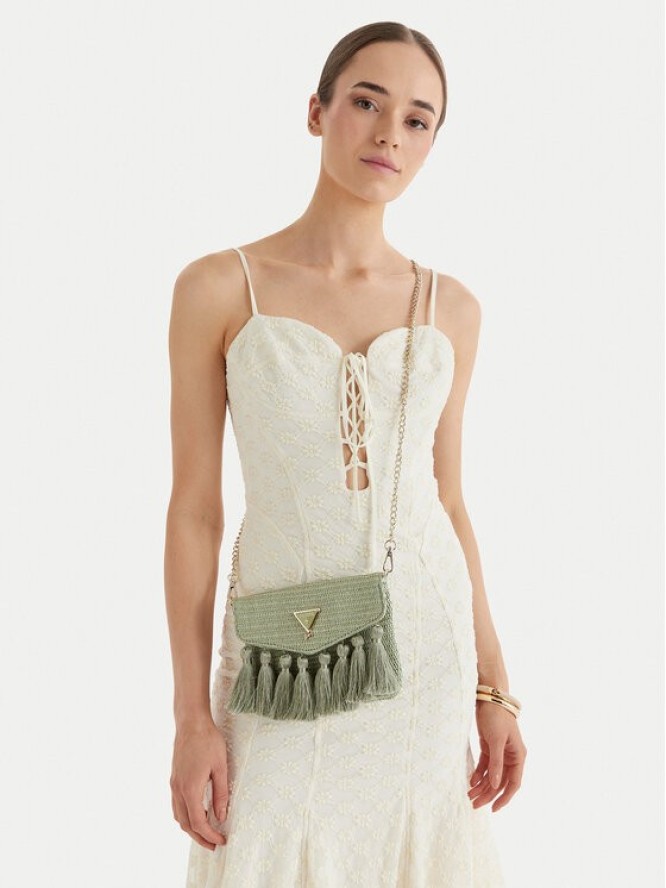 Guess Torebka J6GZ17 WO680 Zielony