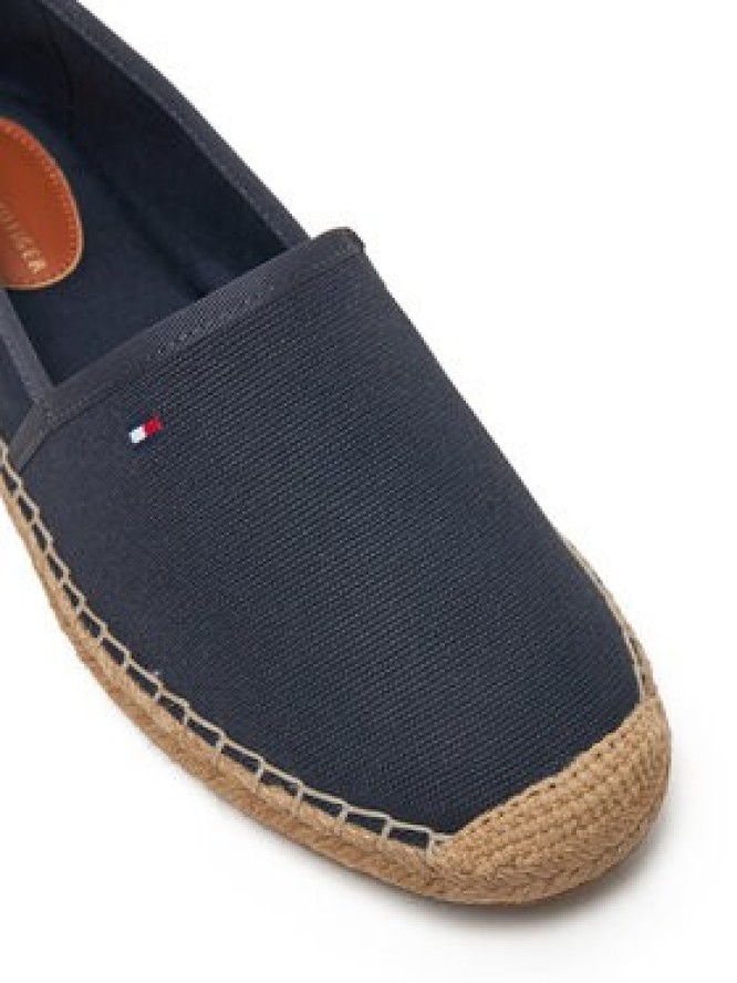 Tommy Hilfiger Espadryle Flag Canvas Espadrille FW0FW08541 Granatowy