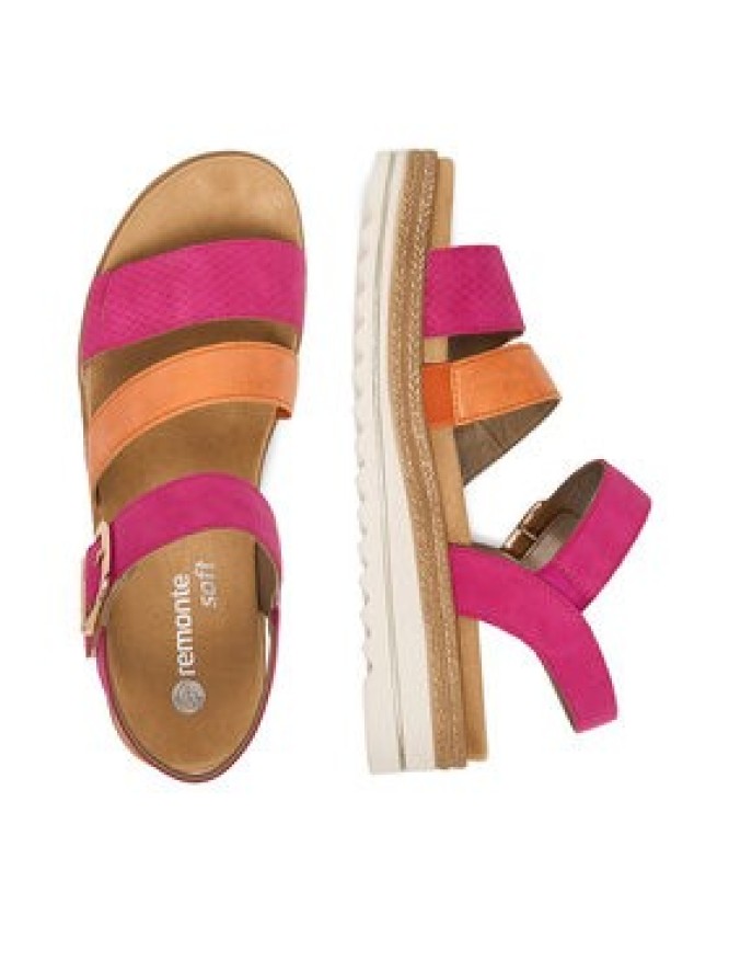 Remonte Sandały CEO-D0Q55-31 Różowy