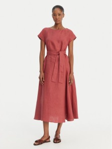 Weekend Max Mara Sukienka letnia Esordio 2615221052 Czerwony Regular Fit