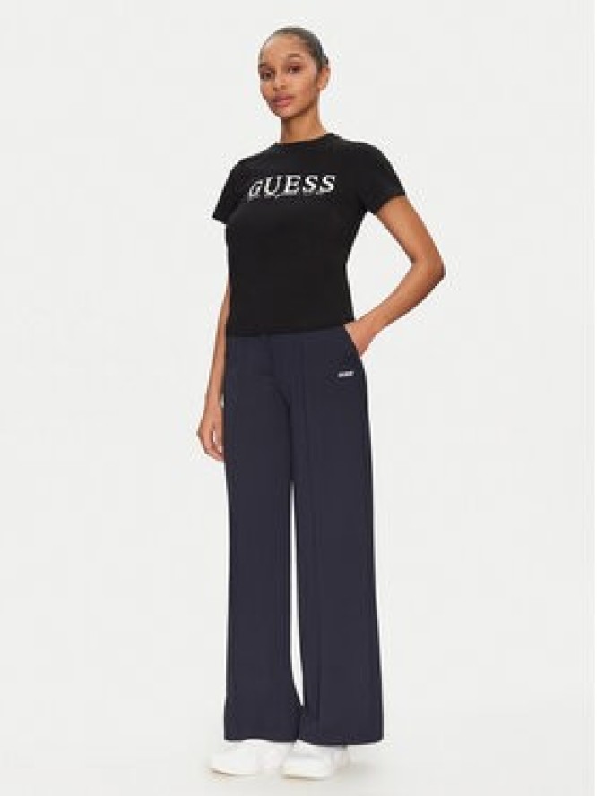 Guess T-Shirt V5GI15 J1314 Czarny Slim Fit