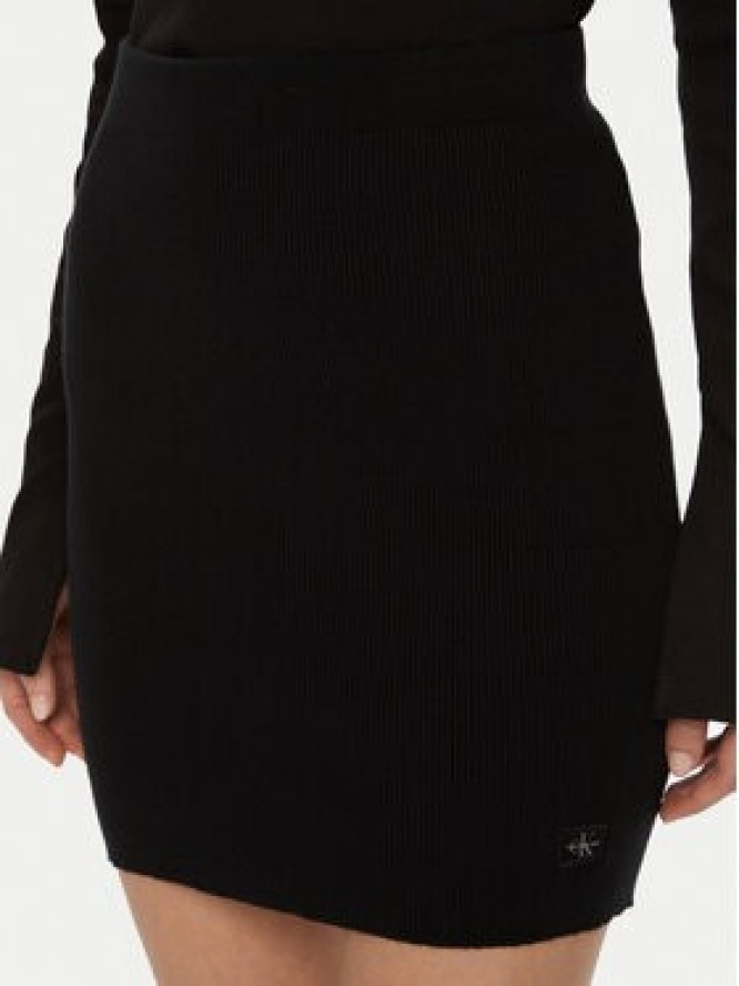 Calvin Klein Jeans Spódnica ołówkowa J20J224865 Czarny Slim Fit