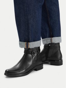 Caprice Botki 9-25312-45 Czarny