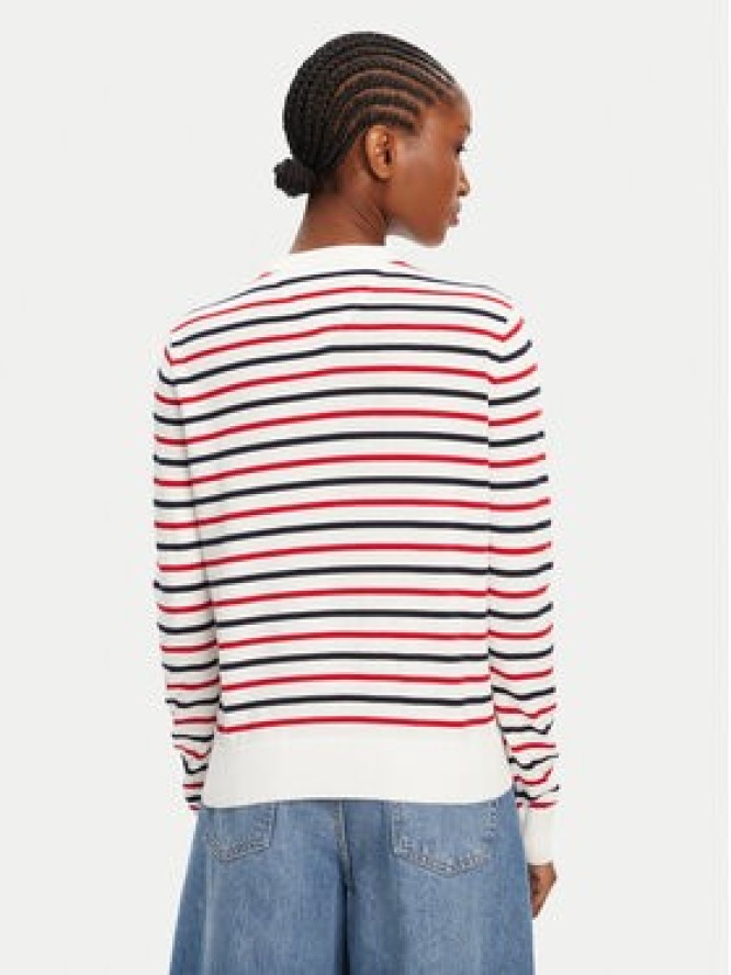 Tommy Jeans Sweter Essential DW0DW20159 Kolorowy Regular Fit