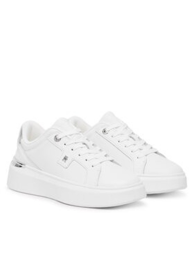 Tommy Hilfiger Sneakersy Th Platform Chic Sneaker FW0FW09626 Biały