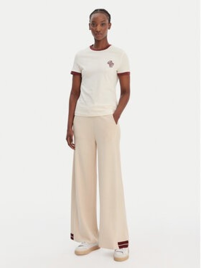 Guess T-Shirt V6GI05 K2966 Écru Regular Fit