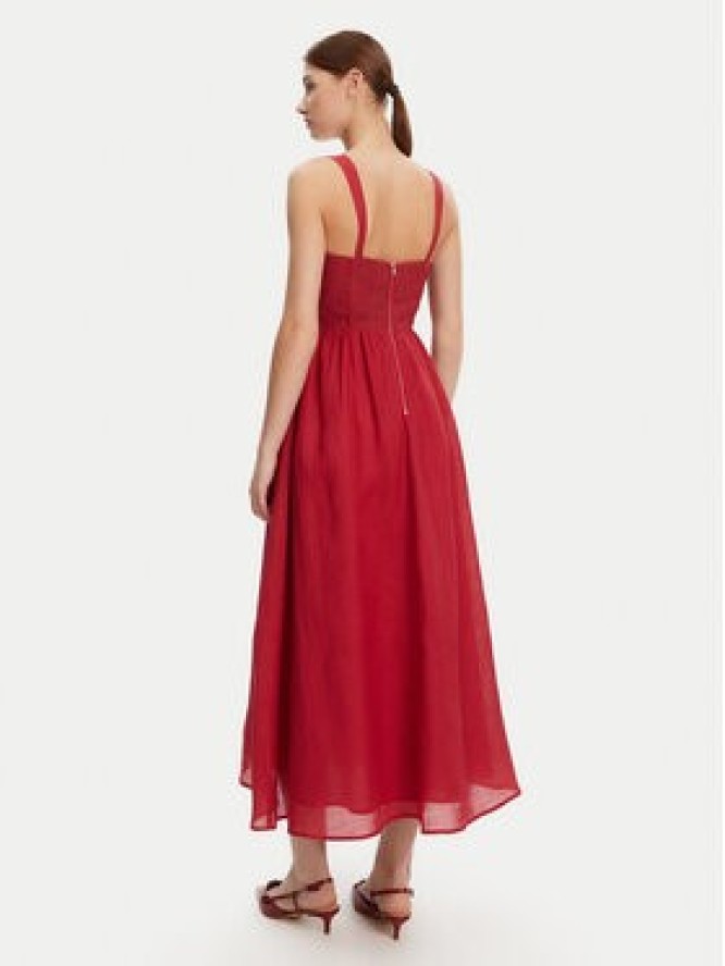 Bardot Sukienka koktajlowa 59237DB Czerwony Regular Fit