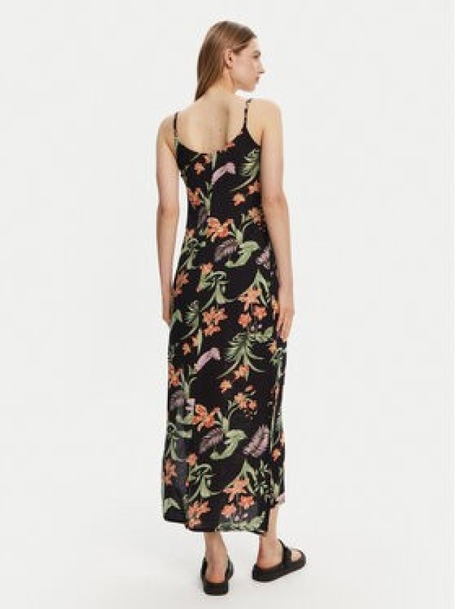 Roxy Sukienka letnia ERJWD03885 Czarny Regular Fit