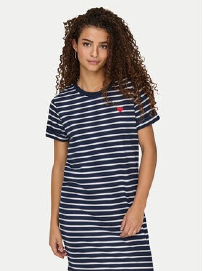 JDY Sukienka codzienna New Ivy 15298074 Granatowy Regular Fit