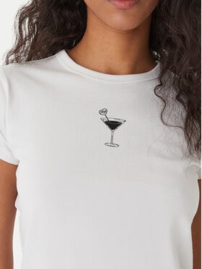 HUGO T-Shirt Dichroma_B 50560769 Écru Slim Fit