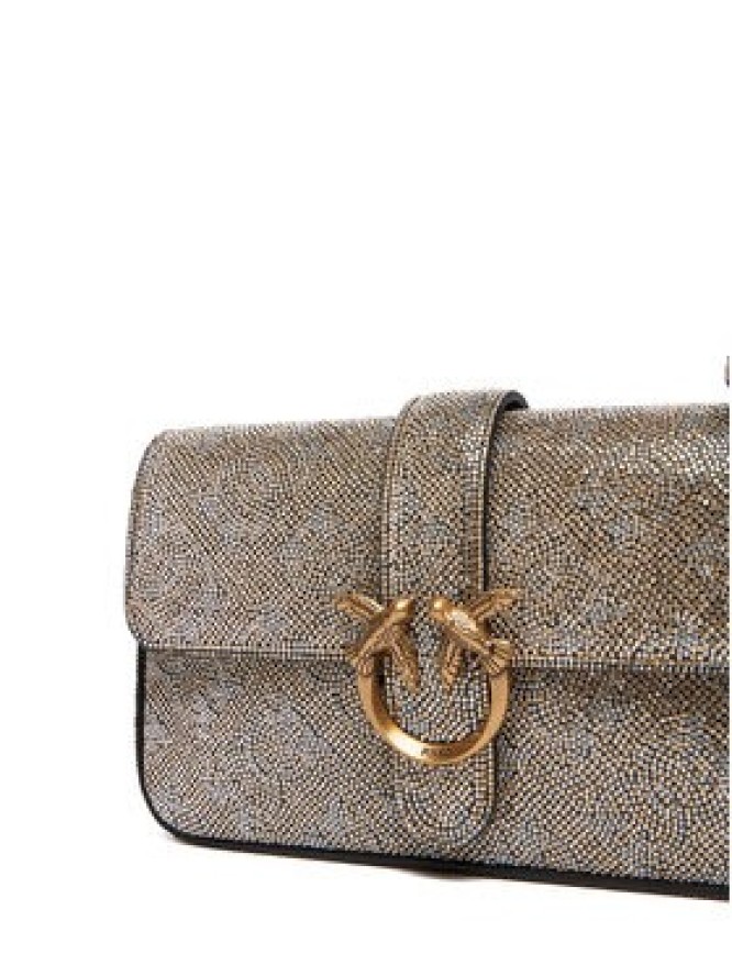 PINKO Torebka Love One Slouchy Baby AI 25-26 PCPL 105353 105353 Złoty