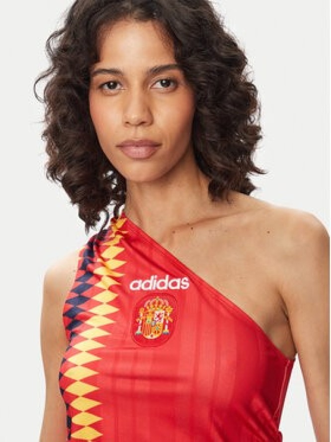 adidas Top Spain Reconstructed Bringback KE2292 Czerwony Slim Fit