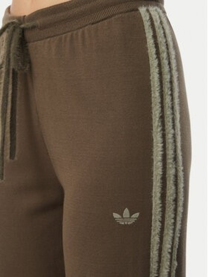 adidas Spodnie dresowe Firebird KS7362 Brązowy Regular Fit