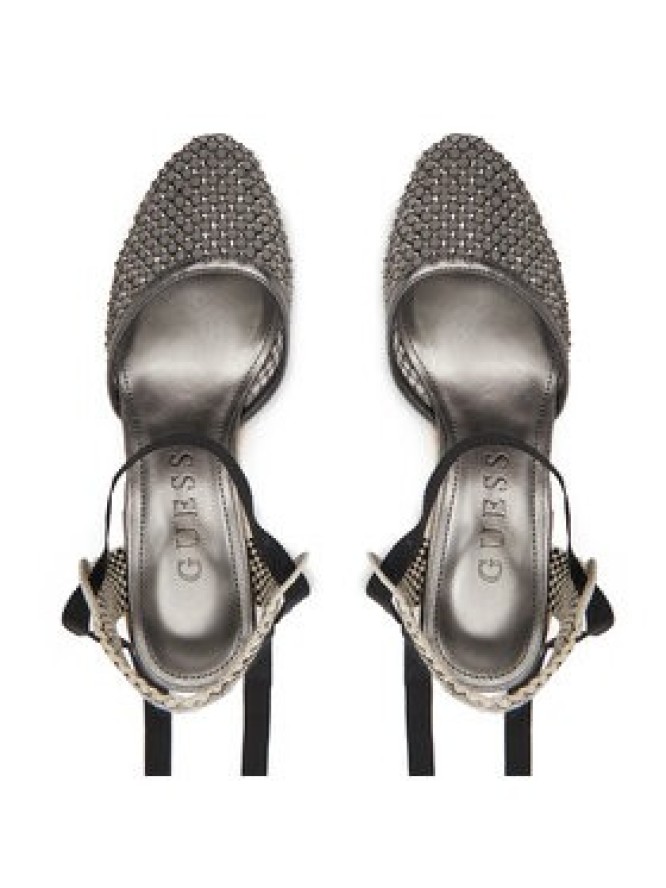 Guess Espadryle FLJCHA FAB04 Szary