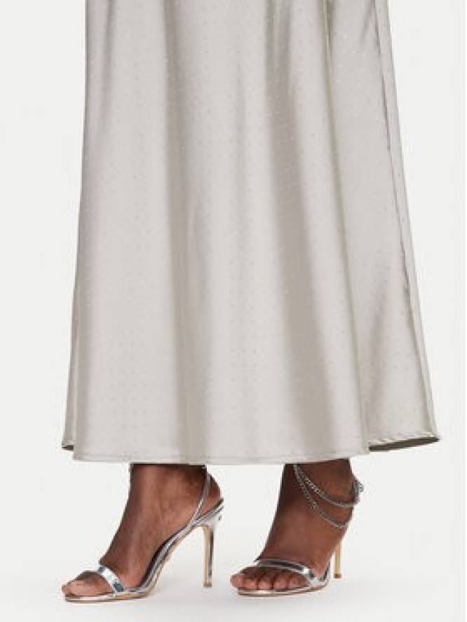 Dixie Sukienka wieczorowa AICHJMVA Srebrny Regular Fit