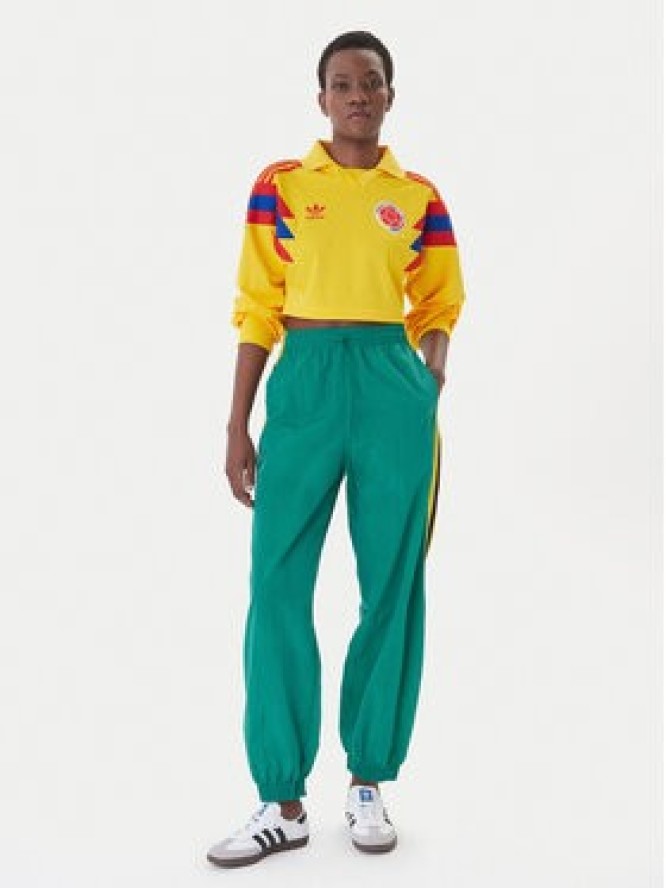 adidas Bluzka Columbia Reconstructed Bringback KE2299 Żółty Regular Fit