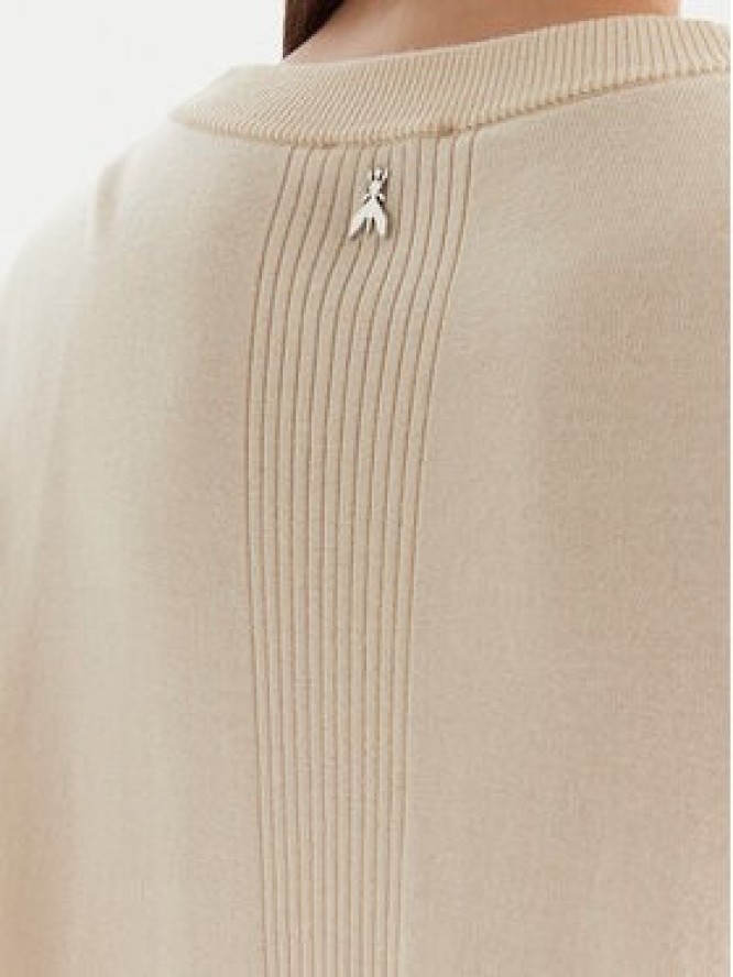 Patrizia Pepe Sweter 2K0363/KM36-W405 Écru Regular Fit