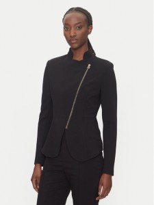 Rinascimento Marynarka CFC0122737003 Czarny Regular Fit