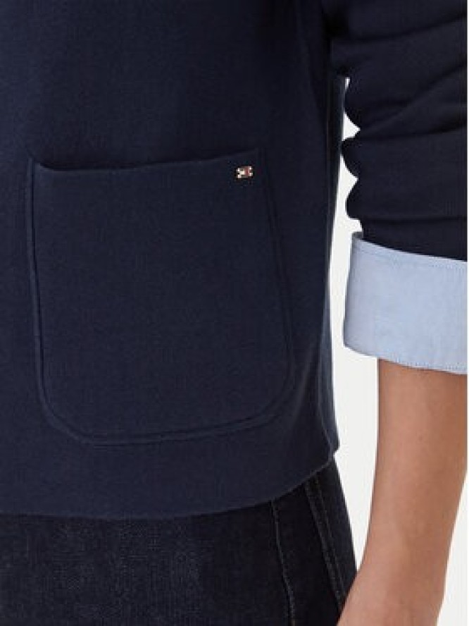 Tommy Hilfiger Kardigan WW0WW40846 Granatowy Regular Fit