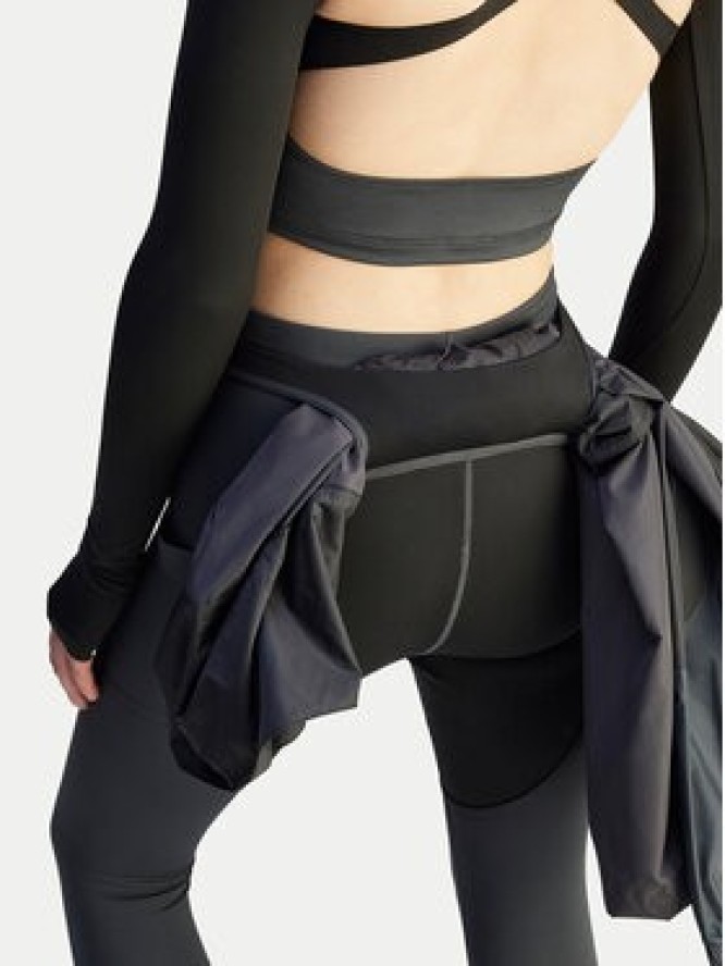 adidas by Stella McCartney Legginsy Two-tone JM0302 Czarny Slim Fit