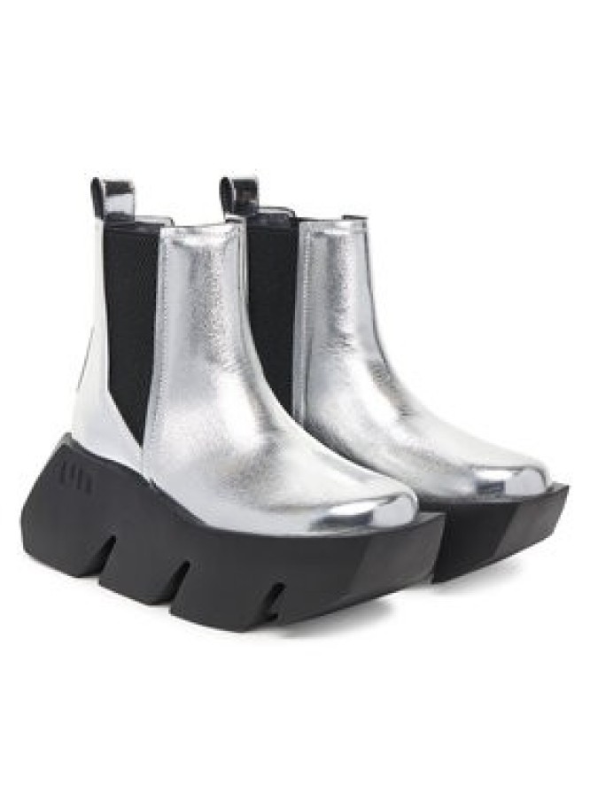 United Nude Botki Bull Chelsea 1096014116 Srebrny