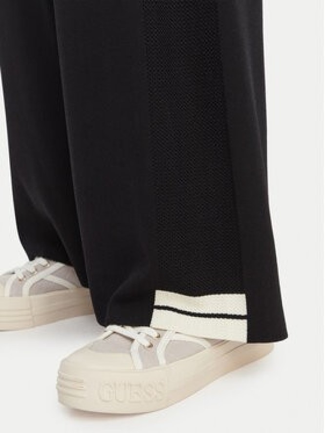 Guess Spodnie dzianinowe V6GB06 Z0651 Czarny Regular Fit